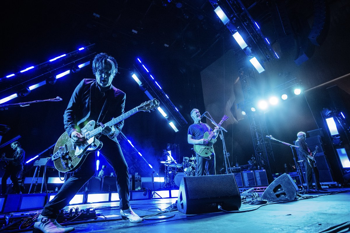 RomaSummerFest's tweet photo. “Heaven smiles above me”. Sì, lo show dei @qotsa al #RSF2024 è stato memorabile! 🤟❤️‍🔥

📸 D’Auria/MUSA https://t.co/zifdKwaqvQ