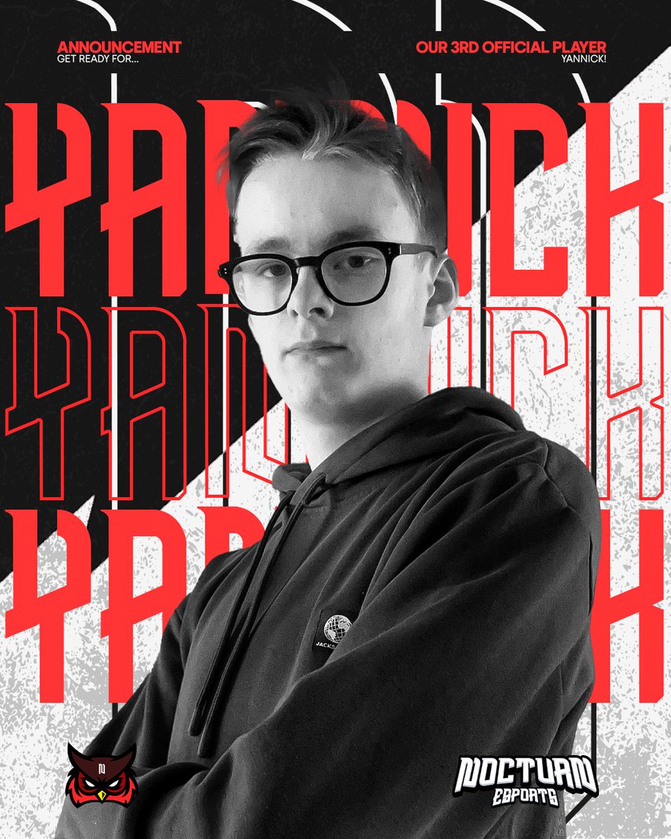 EsportsNocturn's tweet photo. Big welcome to our 3 team members who will compete in Rocket League!

- Yannick
- Astrocades
- Jolan

Stay Nocturn 🖤 https://t.co/F6EvNNC9gv