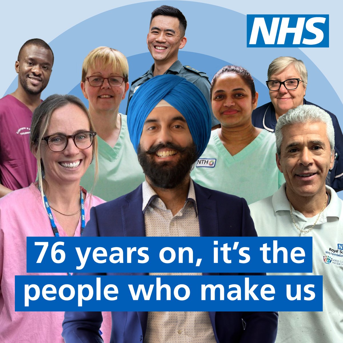 76 years of the NHS 🥳 

We want to take this opportunity to thank all NHS staff and volunteers, past and present, for making this organisation what it is today. #MSETeam