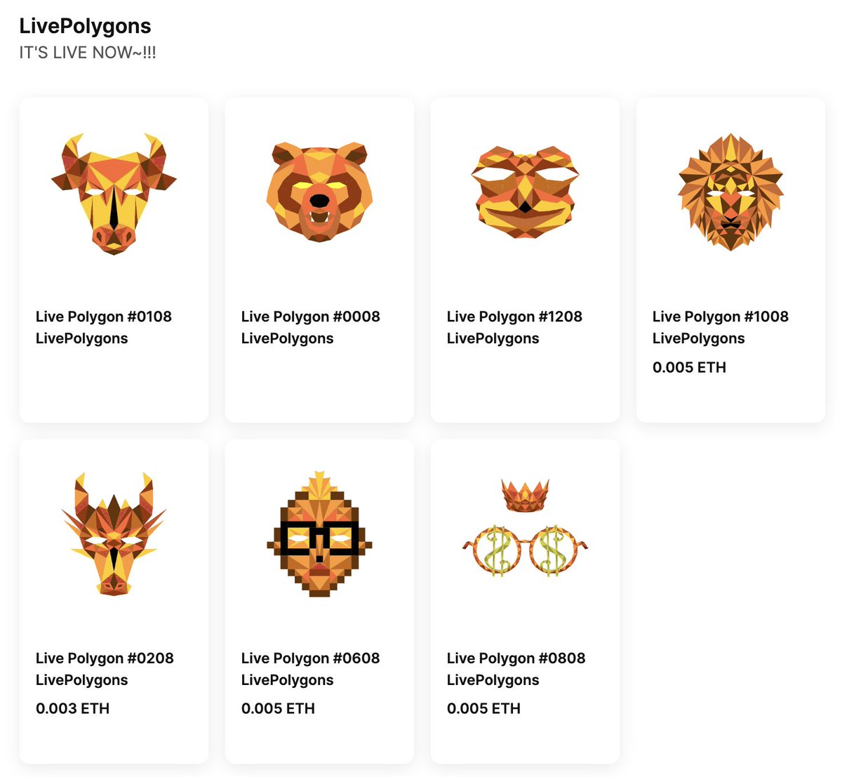 LivePolygons tweet media