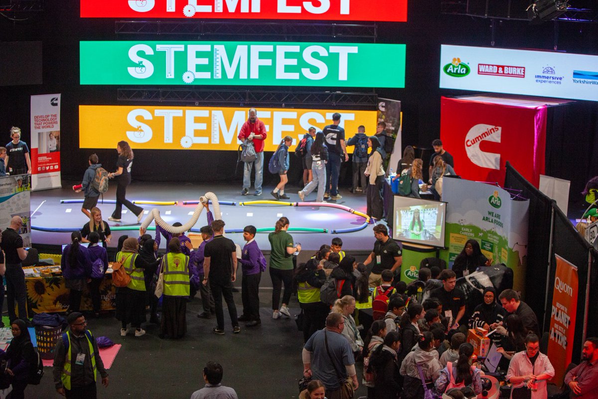 We had an incredible time at #STEMFest! Over three days, more than 1,000 schoolchildren engaged in interactive #STEM activities. Thanks to everyone who joined us at the Life Centre, Bradford. Your enthusiasm and curiosity made this event a huge success! 🎉🔬🧬 <a href="/rtcstem/">STEM Hub</a>