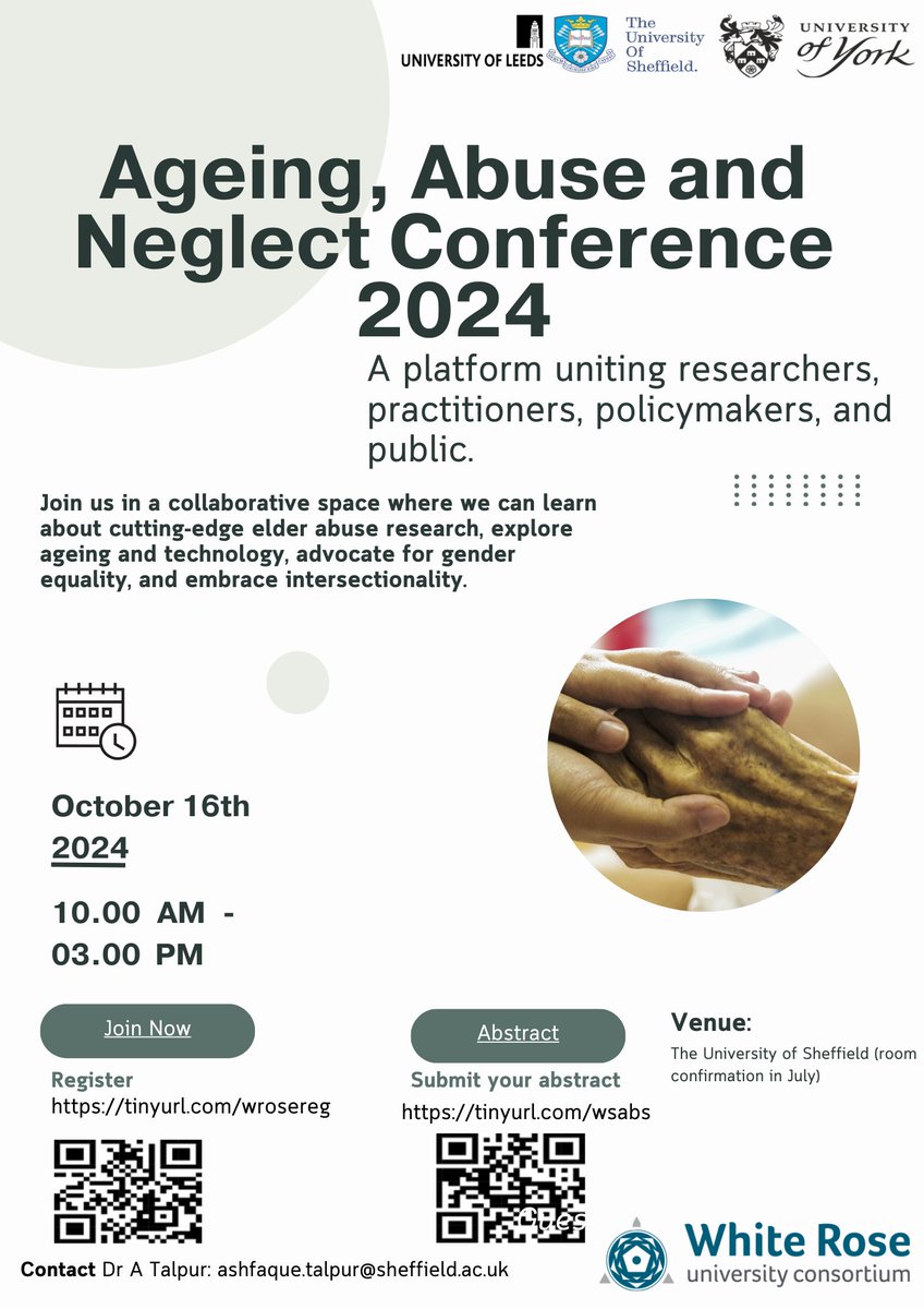 Dr Ash Talpur (@talpurash) on Twitter photo Calling all! Register for the Ageing, Abuse & Neglect Conference 2024. <a href="/WHO/">World Health Organization (WHO)</a> <a href="/karpathy/">Andrej Karpathy</a> <a href="/DHSCgovuk/">Department of Health and Social Care</a> <a href="/age_uk/">Age UK</a> <a href="/ESRC/">Economic and Social Research Council</a> <a href="/AKUGlobal/">Aga Khan University</a> <a href="/Ageing_Better/">Ageing Better</a> <a href="/IndependentAge/">Independent Age</a> <a href="/DBH_NHSFT/">Doncaster and Bassetlaw Teaching Hospitals</a> <a href="/JaneEBall/">Prof Jane Ball (FRCN)💙</a> <a href="/BurdettTrust/">Burdett Trust 💙</a> <a href="/AgeingBetter/">Age Joyfully</a> <a href="/blueprintteach/">Dr Heidi Singleton</a> <a href="/BaptisteDiana/">Diana Baptiste DNP, RN, CNE, FPCNA, FAAN</a> Calling all! Register for the Ageing, Abuse & Neglect Conference 2024. <a href="/WHO/">World Health Organization (WHO)</a> <a href="/karpathy/">Andrej Karpathy</a> <a href="/DHSCgovuk/">Department of Health and Social Care</a> <a href="/age_uk/">Age UK</a> <a href="/ESRC/">Economic and Social Research Council</a> <a href="/AKUGlobal/">Aga Khan University</a> <a href="/Ageing_Better/">Ageing Better</a> <a href="/IndependentAge/">Independent Age</a> <a href="/DBH_NHSFT/">Doncaster and Bassetlaw Teaching Hospitals</a> <a href="/JaneEBall/">Prof Jane Ball (FRCN)💙</a> <a href="/BurdettTrust/">Burdett Trust 💙</a> <a href="/AgeingBetter/">Age Joyfully</a> <a href="/blueprintteach/">Dr Heidi Singleton</a> <a href="/BaptisteDiana/">Diana Baptiste DNP, RN, CNE, FPCNA, FAAN</a>