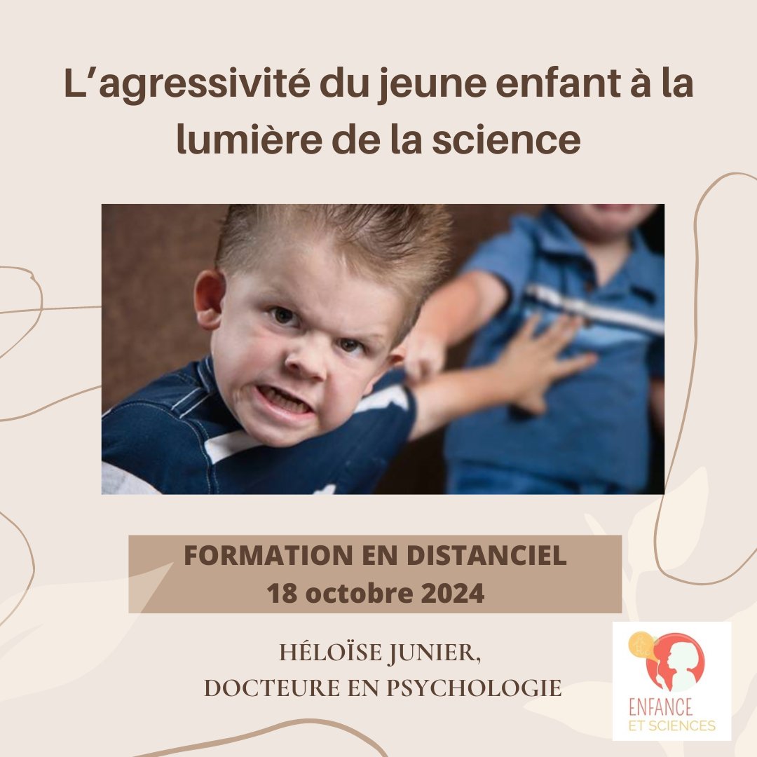 HeloiseJunier's tweet photo. ⭐Chers collègues de la petite enfance et/ou de la parentalité, j'ai le plaisir de vous annoncer le lancement de mes 4 nouvelles sessions de formation pour cette fin d'année 2024 ! 4 sessions, 4 thèmes.🙋‍♀️ Pour toute information : 
contact@enfanceetsciences.fr https://t.co/nW5eqYr9Ij
