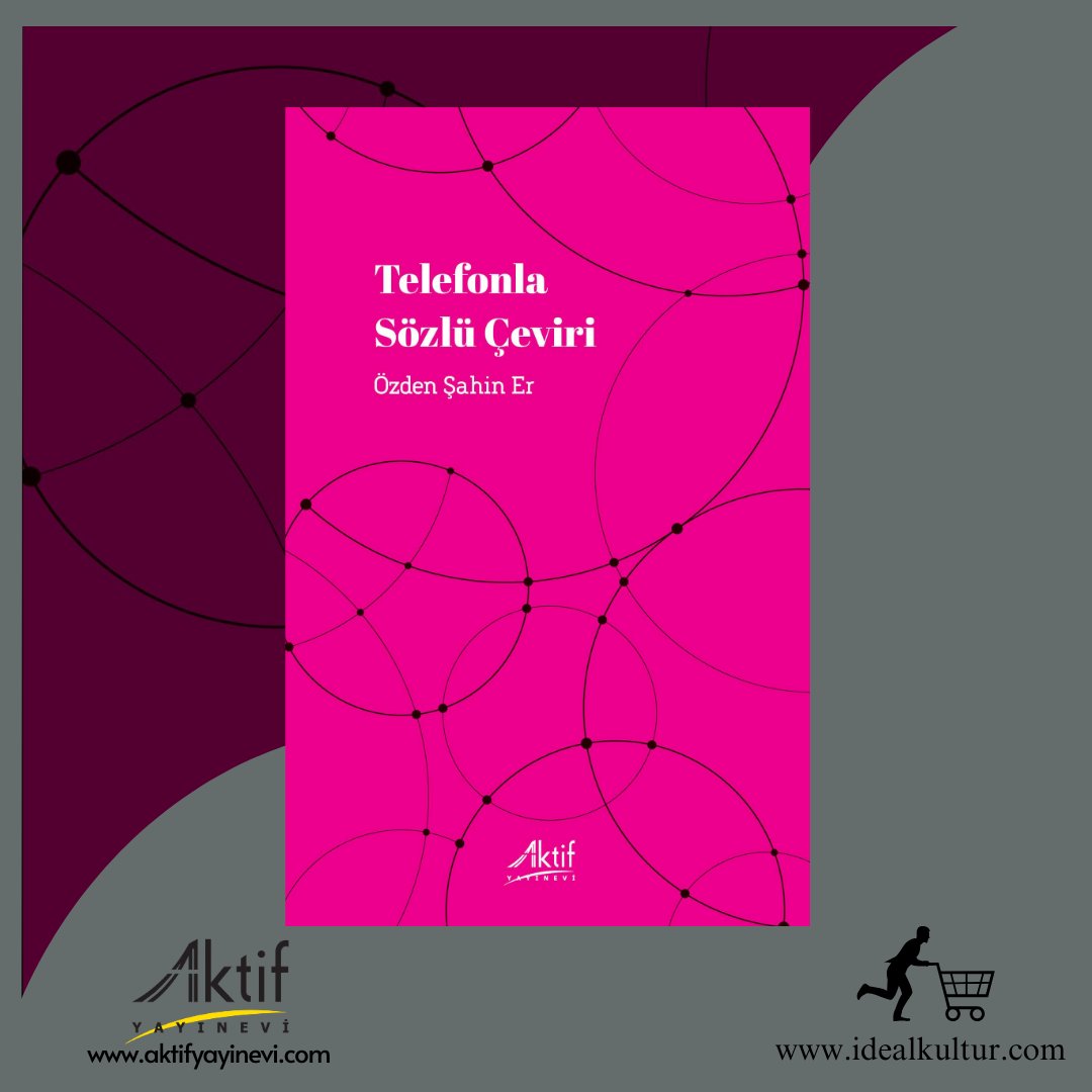 Telefonla Sözlü Çeviri

Özden ŞAHİN ER

Online Satış: idealkultur.com/telefonla-sozl…

#Çeviri #TelefonlaÇeviri #SözlüÇeviri #Çeviribilim #YeniKitap