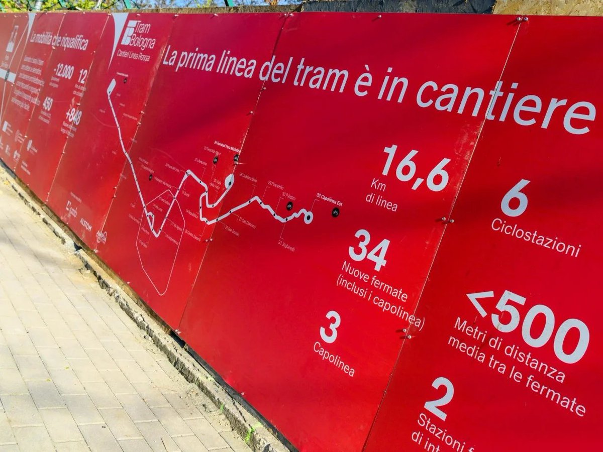 comunebologna's tweet photo. 🚎 Lunedì 15 luglio chiude il tratto di #ViaUgoBassi tra Marconi e Nazario Sauro per i cantieri del #tram #linearossa.
🚎 Lavori anche nel tratto di #ViaIndipendenza tra Via Irnerio e i viali, con senso unico verso Via Matteotti.
ℹ️ https://t.co/yyp6hF5qab #Bologna https://t.co/AUoPsIJP7S