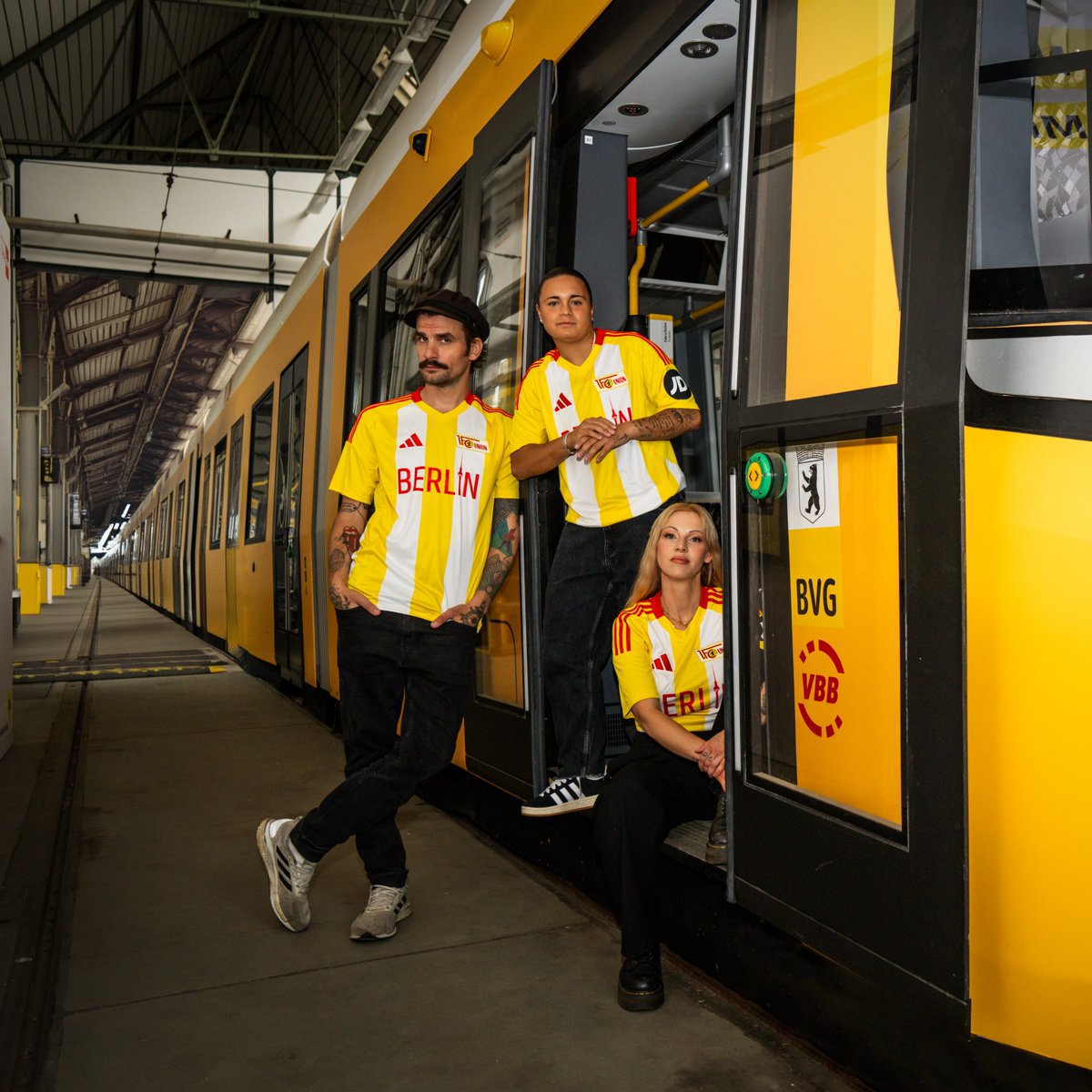 fcunion's tweet photo. Kann man so raus, @BVG_Kampagne? 🥰 https://t.co/kgjxLoJmoE