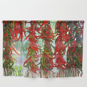 TaicheTees's tweet photo. Strung and Hanging Red and Green #ChiliPeppers Drying #TableRunner #taiche #society6 #taiche #chililover #chili #spicy #capsicum #hotpeppers #spicyfood #homegrown #chiliplant #growyourown #pepperlovers #chiliplants #gardening https://t.co/himHmESPDZ https://t.co/p6cqXggfep