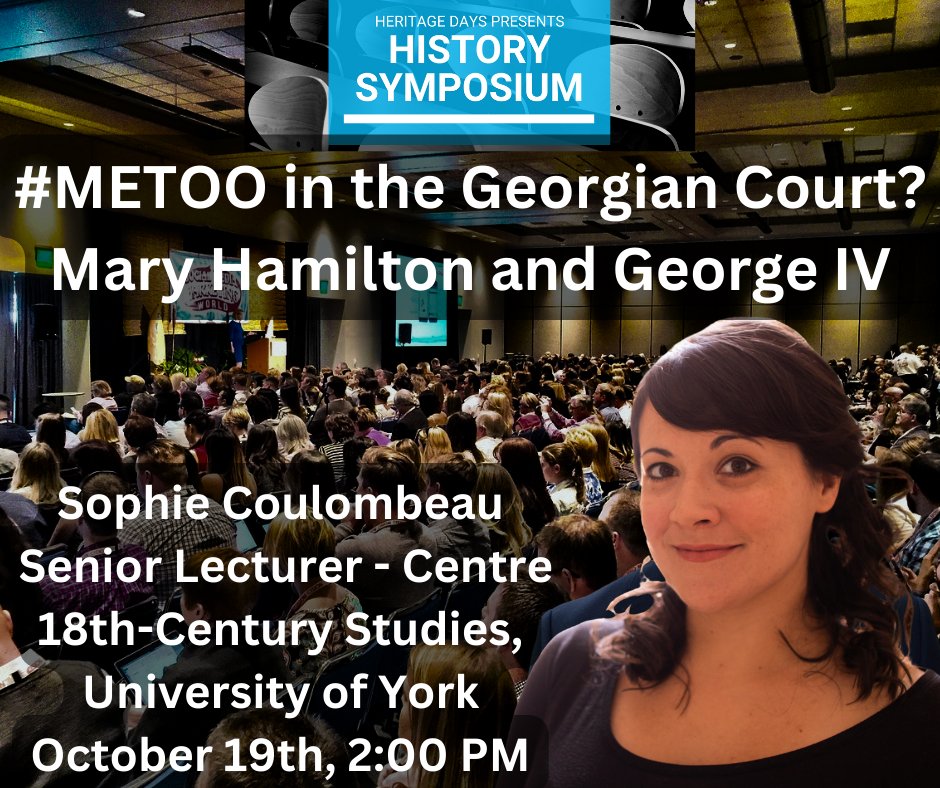 HistSymposium's tweet image. Our October livestream!

@SMCoulombeau 

For more information and access to FREE tickets, click the link!

(Please note the time zone is Eastern Time)

eventbrite.ca/e/sophie-coulo…