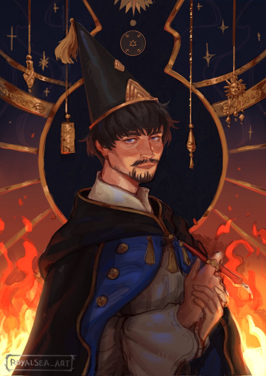 RoyalSea_Art's tweet image. I&apos;m going to lose it when I see them animated 

#WitchHatAtelier