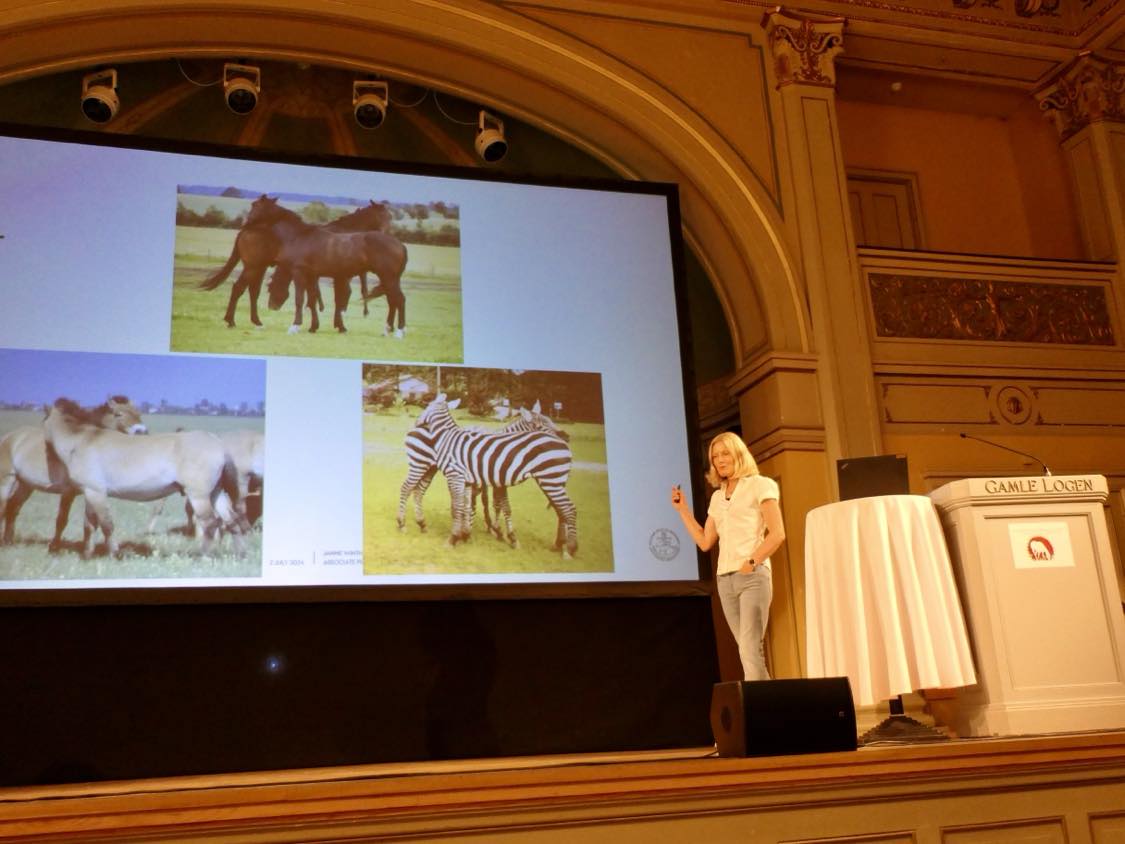Earlier this week our colleague <a href="/JanneWintherCh1/">Janne Winther Christensen</a> was invited to give a plenary lecture about Behavioural Biology in #Horses at the European Workshop on Equine Nutrition <a href="/EWEN2024/">EWEN</a> in Oslo.