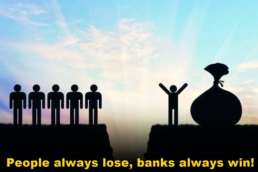 milligazeteEN's tweet photo. People always lose, banks always win!

https://t.co/hVithfey1U https://t.co/mKDHwUmxCy
