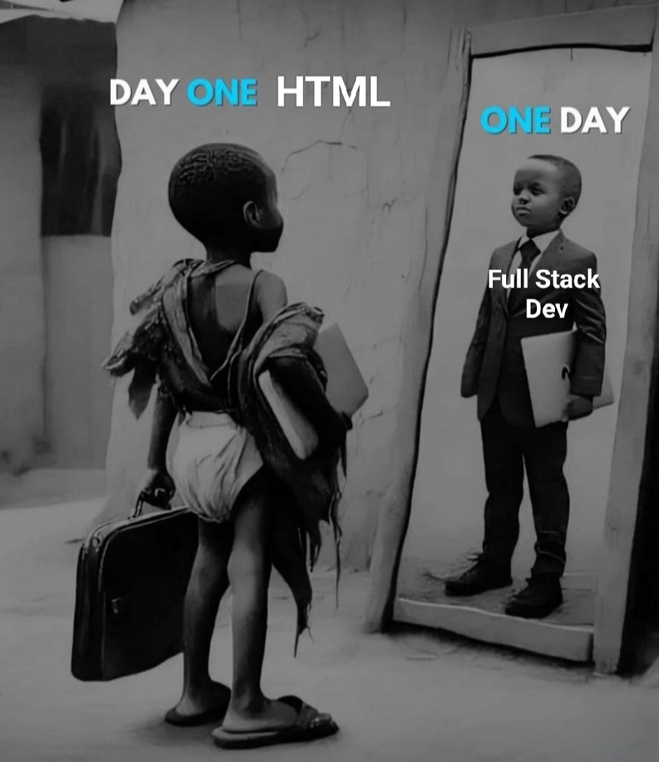 _devJNS's tweet photo. One day Full Stack Dev🫶🏽 📌 https://t.co/GxCcDNfwDe