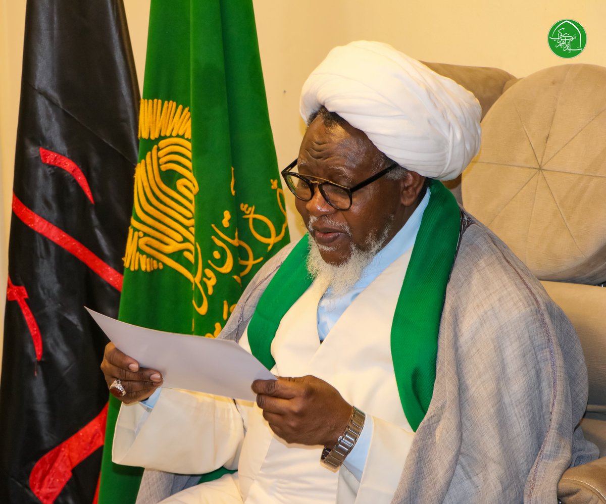 SZakzakyOffice's tweet photo. "I always remind the brothers whenever I speak that it is important for a person to understand that their deeds and movements should be done for the sake of Allah. Doing it for the sake of Allah is a matter of intention. You cannot observe someone's actions and discern whether they are done for the sake of Allah or for riya (seeking people's praise) because riya comes from the heart. Only Allah knows one's true intentions, as we cannot see into others' hearts."

–Leader Sheikh Ibraheem Zakzaky (H).

اللهم عجل لوليك الفرج والعافية والنصر بحق محمد وآل محمد🙏

#JumaaMubarak #PrayForPalestine  
05/07/2024