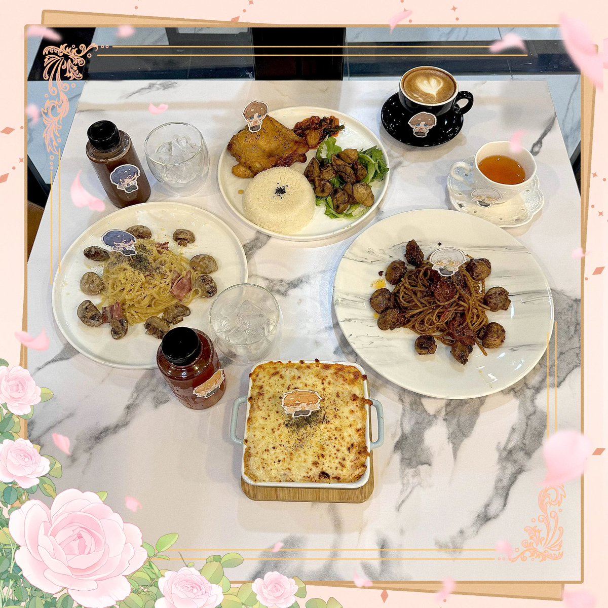 princeparasg's tweet photo. Menu (2/2)

Here’s the other half of the menu for Tears of Themis on the 4th of August! https://t.co/JzpDbY7FvF
