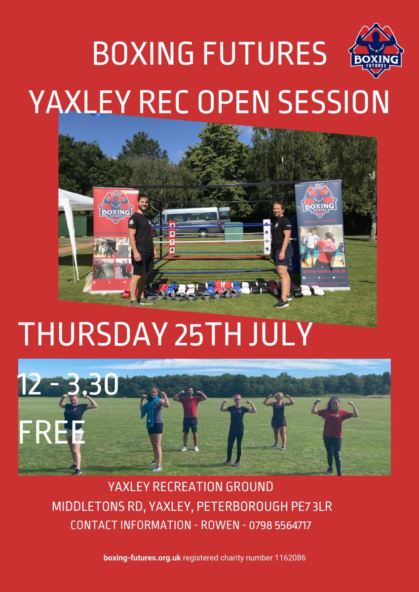 YPCS (@ypcs_uk) on Twitter photo The fantastic <a href="/boxing_futures/">BoxingFuturesUK</a> will be running some sessions over the summer! Please see the images for the full details of what's on offer! 👇 The fantastic <a href="/boxing_futures/">BoxingFuturesUK</a> will be running some sessions over the summer! Please see the images for the full details of what's on offer! 👇