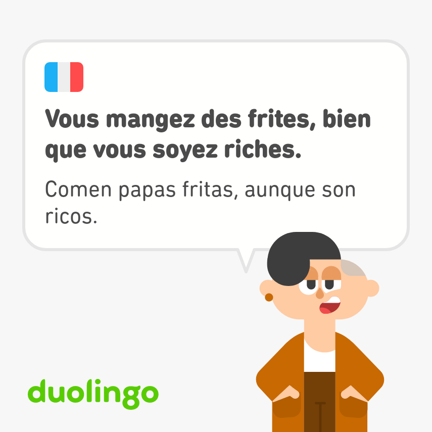 marta_merca's tweet photo. A ver @duolingo , esto en español de España no tiene sentido. Deberían tener diferenciado el español latino del castellano, porque da errores injustos. #duolingoenespañol
#fallosinjustos
#castellano https://t.co/f8zKbaXaxe