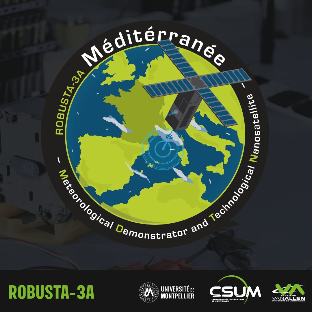 Fondation Van Allen (@fva_um) on Twitter photo 🚀 J-4 avant le lancement d'#Ariane6 et la mise en orbite de #ROBUSTA3A 🛰 ! On vous propose de découvrir quelques chiffres clés :
✳ C'est le premier #nanosatellite 3 unités développé par le <a href="/csumontpellier/">Centre Spatial Universitaire de Montpellier</a> !
🛠 C'est le résultat de 10 ans de R&D !
<a href="/umontpellier/">Université de Montpellier</a> 🚀 J-4 avant le lancement d'#Ariane6 et la mise en orbite de #ROBUSTA3A 🛰 ! On vous propose de découvrir quelques chiffres clés :
✳ C'est le premier #nanosatellite 3 unités développé par le <a href="/csumontpellier/">Centre Spatial Universitaire de Montpellier</a> !
🛠 C'est le résultat de 10 ans de R&D !
<a href="/umontpellier/">Université de Montpellier</a>