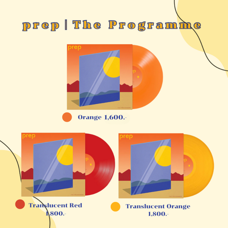 AmornMovie's tweet photo. เปิดพรีออเดอร์ ⚡แผ่นเสียง/ CD
Prep | the Programme ☀️
รับสินค้าปลายเดือน ก.ค.
~ Orange : 1,600฿
~ Translucent Red : 1,800฿
~ Translucent Orange : 1,800฿
~ CD : 799฿

#Prep #prepband #vinylprep #ตลาดนัดPrep #ตลาดนัดสากล https://t.co/rODS3nP8sx
