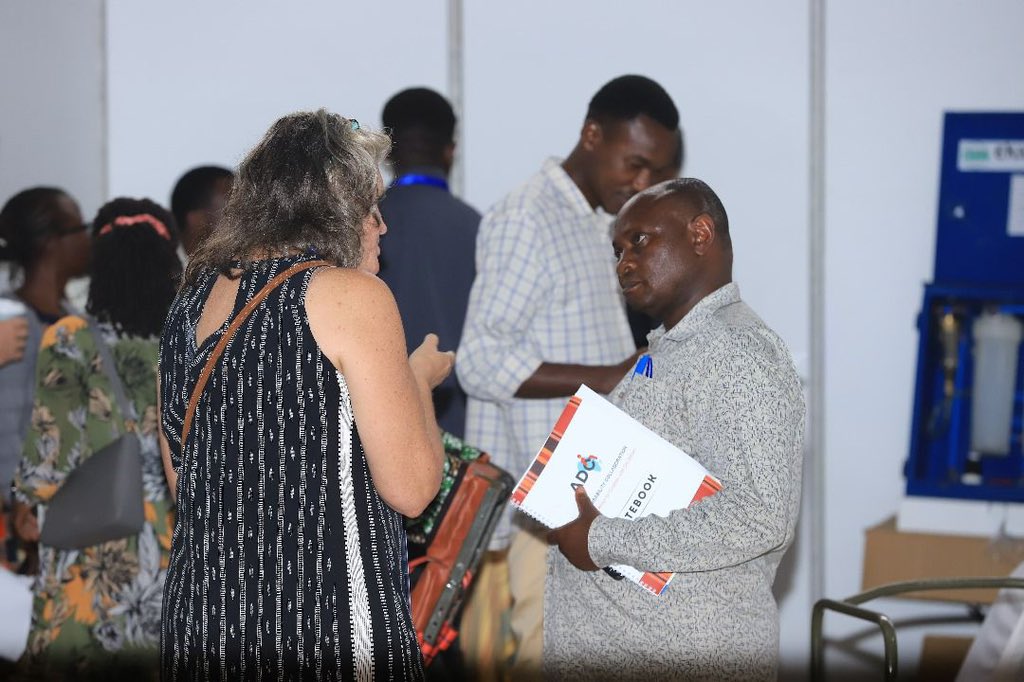 Rachealkyy's tweet photo. At the #ADCSummit2024 Mr Francis Mugwanya a founder of an organization that gives wheelchairs to people who can not afford goves his story where he says he got polio at 3years and his family could not get a wheelchair 
He says it became hard for him to go to school but his family especially the brother didn’t give up on him