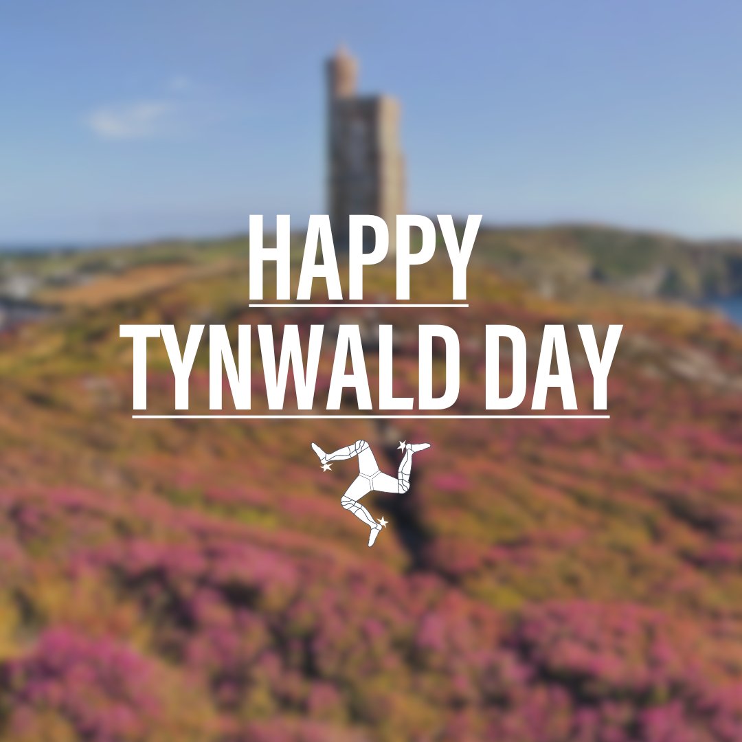 Wishing all our Manx friends and followers a Happy Tynwald Day, the national day of the Isle of Man.

Laa Tinvaal Sonney Diu! 🇮🇲

#TynwaldDay