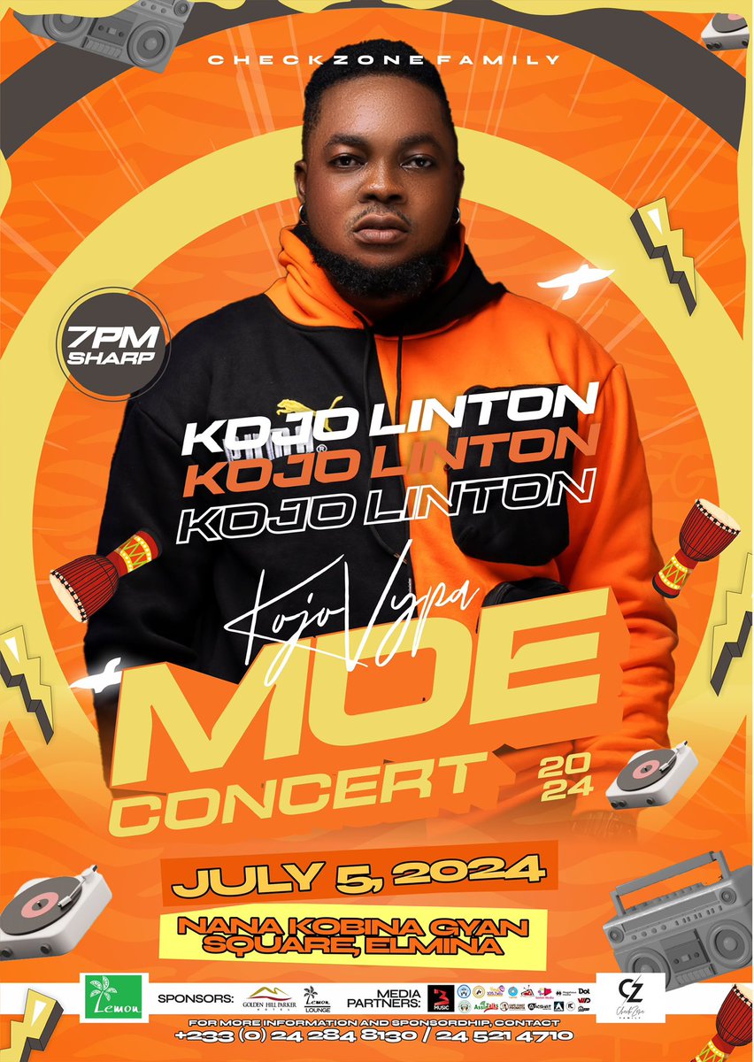 KojoLinton's tweet photo. It’s happening today at #Elmina passing through to support my real Chargie @kojo_vypa we fully activate today
#FourthOfJuly #AnastasiaVideo king paluta sarkodie chef #GRW #blacko #moeconcert https://t.co/KvCayPYC3T