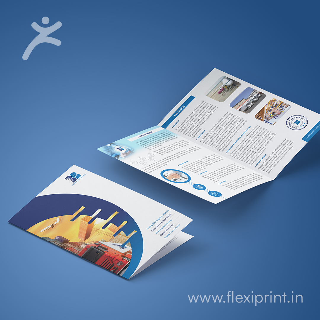 Brochure designing and Offset printing on 250 Gsm Art card for B2B logistics
Explore our Website: flexiprint.in

#onlineprinting #printingsolution #digitalprinting #printingcompany #BrochurePrinting #premiumprint #flyersprinting #commercialprinting #corporateprinting