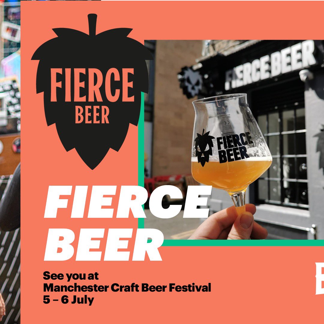 fiercebeer's tweet photo. Today is the day 🍻 Catch us at @manchestercbf Depot Mayfield from 12:30 this afternoon ☀️
Grab a last minute ticket here - https://t.co/g2M1T3nyUb
#beerfestival #manchester #mcbf https://t.co/lRAeaMudN6