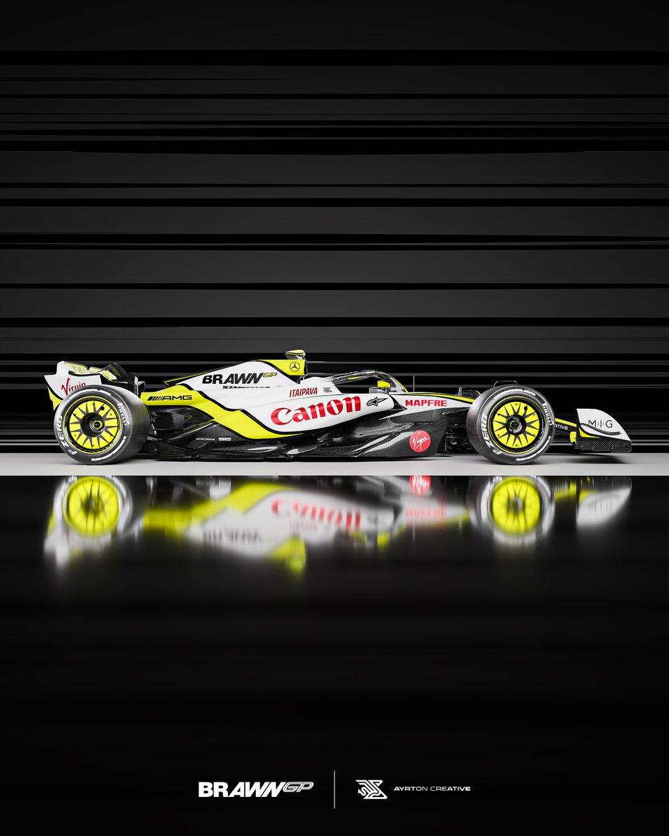 Brawn GP 2025 

#f1 #livery #britishgp #silveretone