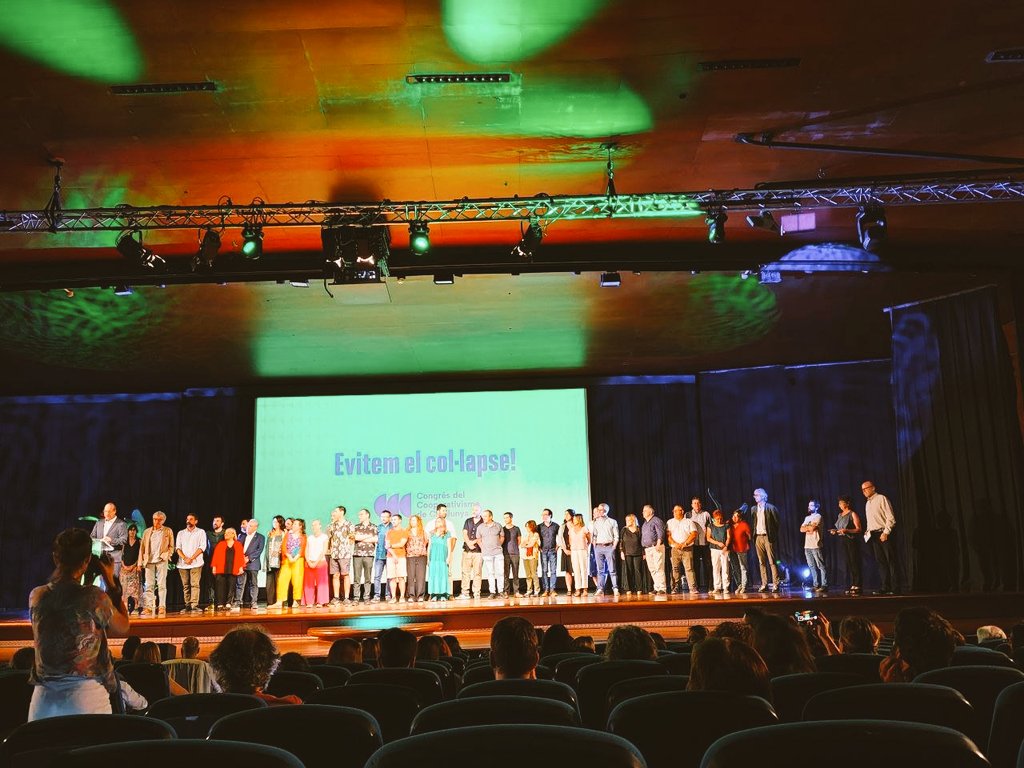 Ahir vam viure un dia molt emocionant celebrant els 125 anys del cooperativisme organitzat <a href="/CooperativesCAT/">CoopCat</a>, vam poder viure i mostrar que el cooperativisme és divers, fort, actual i preparat pels reptes de futur. Felicitar a totes les cooperatives i a les sòcies! #Cooperativisme