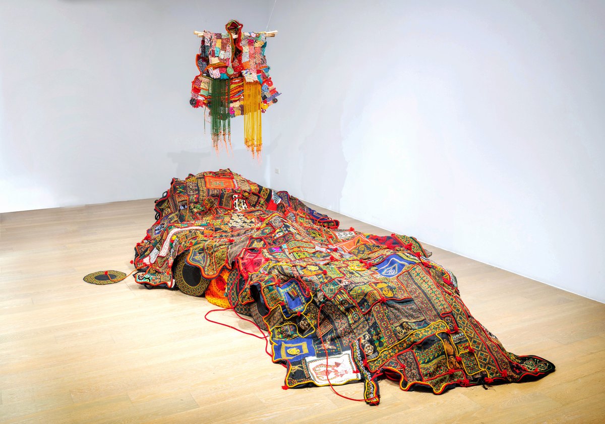 Liang_Gallery's tweet photo. Exhibition Preview: Join us tomorrow, 7/6, at 3 PM for the opening of "Memo from the Great Mother: Aluaiy Kaumakan Solo Exhibition" at Liang Gallery. Meet the artist and curator, and experience the profound energy and tender stories behind the works. https://t.co/5cawDzwgix