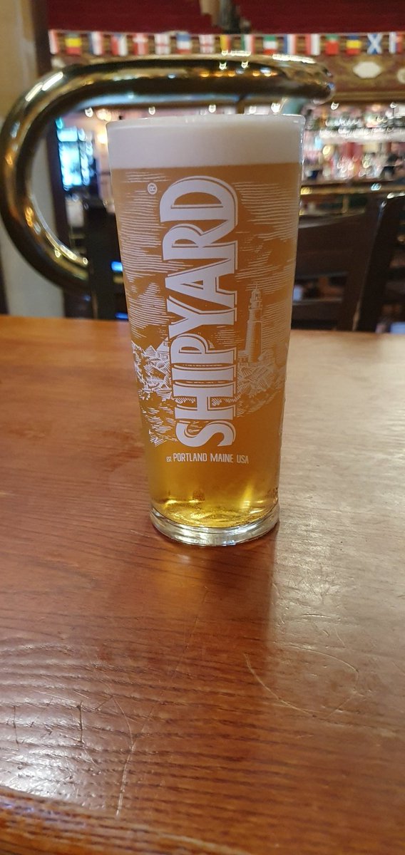 I have been working all night so, technically, this is an after work pint.