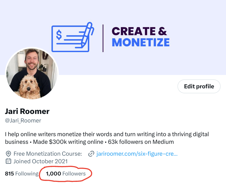 Finally crossed the 1,000 followers on X.

Let's go!! 🚀