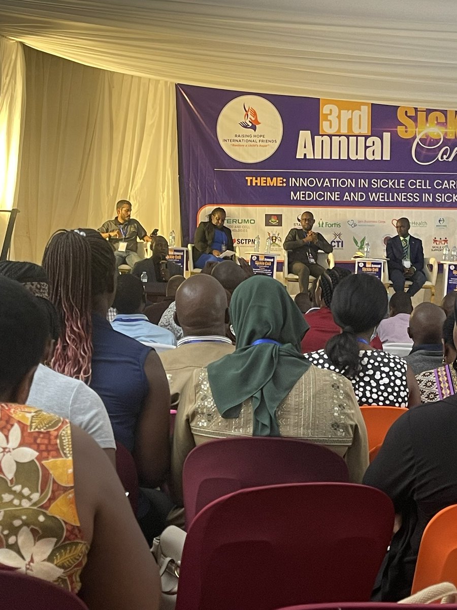 We are glad to be part of the 3rd Annual Sickle Cell Convention in Jinja today happening at Jinja City Hall under the Theme; “Innovation in Sickle Cell Care, Preventive Medicine and Wellness in Sickle Cell. <a href="/RaisingHopeInt2/">Raising Hope International Friends</a> <a href="/PCAUganda/">Palliative Care Association of Uganda (PCAU)</a> <a href="/ncdalliance/">NCD Alliance</a> <a href="/MinofHealthUG/">Ministry of Health- Uganda</a> <a href="/SickleCellUK/">Sickle Cell Society</a>
