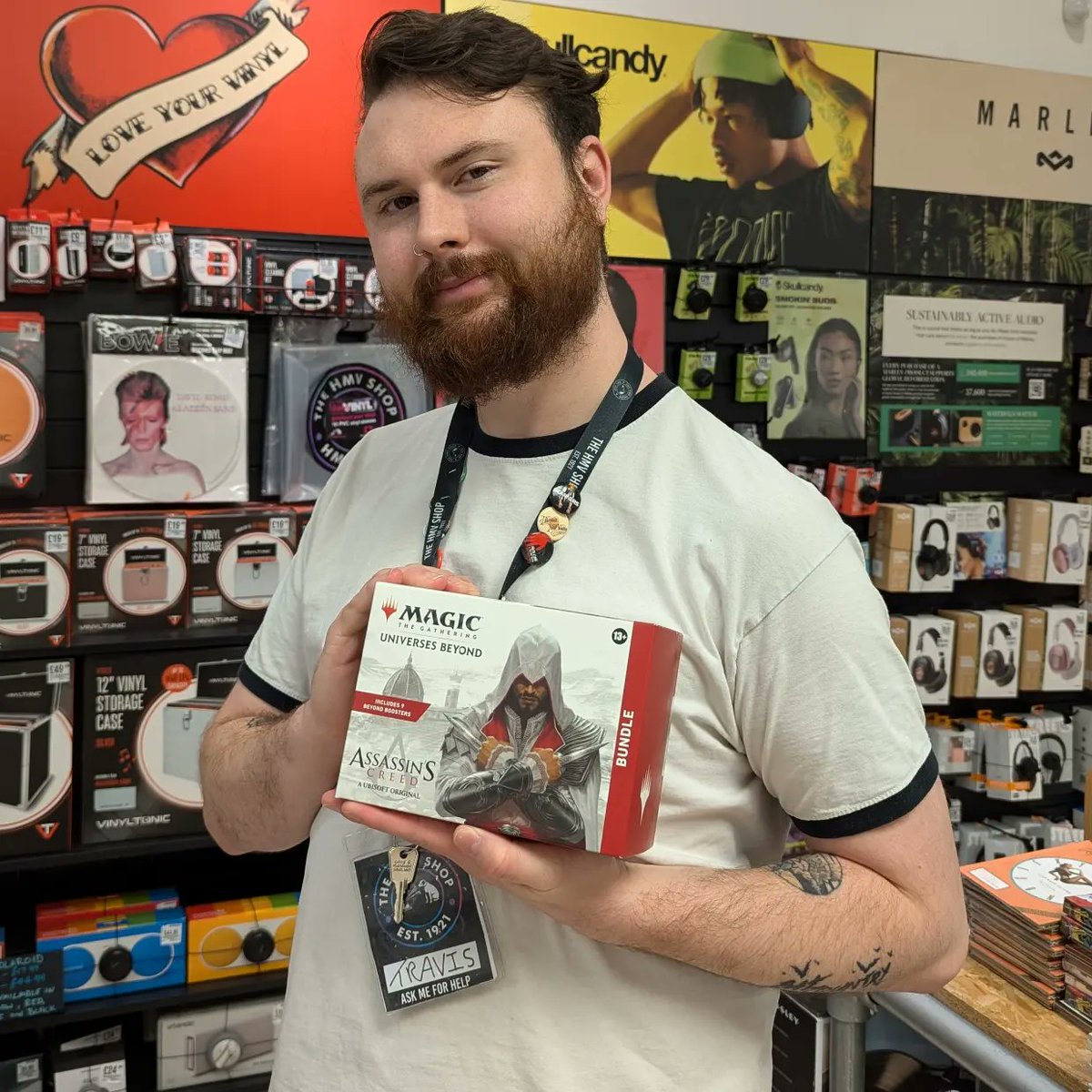 hmv_Wakefield's tweet photo. Magic The Gathering X Assassin's Creed trading cards out now! 

#magicthegathering #assassinscreed https://t.co/qqJZonDrAL