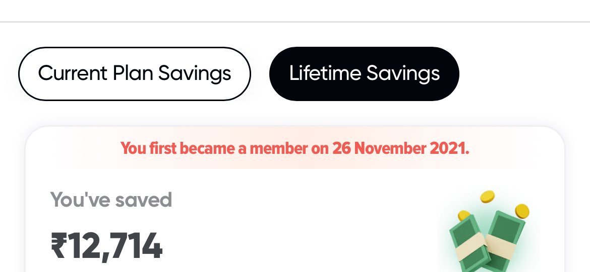pradheep99's tweet image. Dear @Swiggy,
Which numbers should I trust ?
How can life time savings be less than current plan savings. You are overselling one or underselling other 🙂
