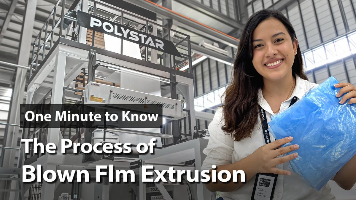 Polystar_TW's tweet photo. This video has been one of our most viewed since its release!

In this video, we guide new producers through the blown film extrusion process, explaining how a film extrusion machine works.

If you haven't checked out this video yet:
🔗 https://t.co/5EJ1aM3Dh8 https://t.co/CVHq3o36F6