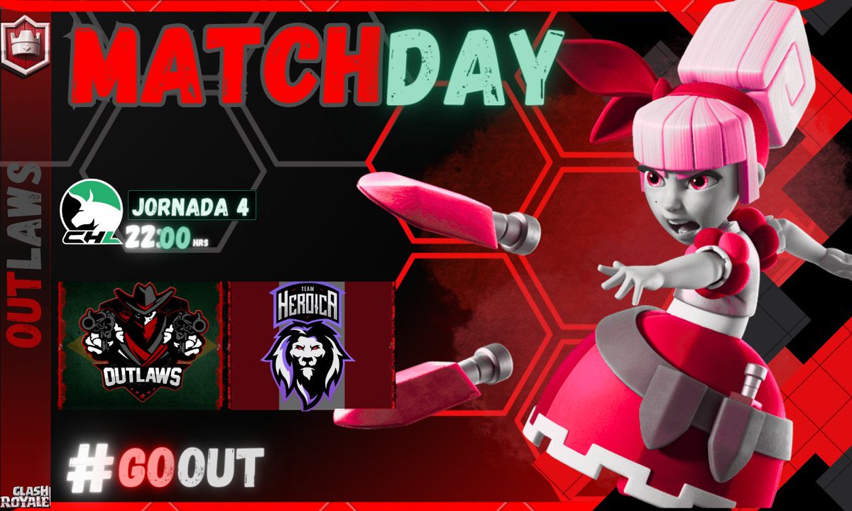 Outlaws (@outlawscrl) on Twitter photo 🏆<a href="/CHLIGA2/">CHL • SUPERLIGA •</a>
🆚<a href="/Heroica_Team/">Team Heroica</a>
🎯J4
⏰🇧🇷22:00
🎨<a href="/Steike_CR/">Steike™</a>
Hoje os Cowboys Tentam +1 Vitória nas arenas de buenos Aires🇦🇷.
Mais um adversário fortíssimo, Mas somos os Famosos "Mata Gigantes"
Gogogogogogo!!!
#GOOUT 🏆<a href="/CHLIGA2/">CHL • SUPERLIGA •</a>
🆚<a href="/Heroica_Team/">Team Heroica</a>
🎯J4
⏰🇧🇷22:00
🎨<a href="/Steike_CR/">Steike™</a>
Hoje os Cowboys Tentam +1 Vitória nas arenas de buenos Aires🇦🇷.
Mais um adversário fortíssimo, Mas somos os Famosos "Mata Gigantes"
Gogogogogogo!!!
#GOOUT