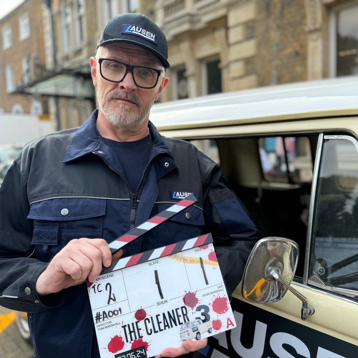 bbcpress's tweet photo. 🧽 Greg Davies is back with a star-studded cast for The Cleaner Series 3!

Steve Pemberton, Sharon Rooney, Ben Willbond and Conleth Hill are set to join the BBC Comedy 👀 Take a look at some exclusive images from the new series ⬇️

📸 https://t.co/QTVcNNlUxt https://t.co/hvErXYSsFS
