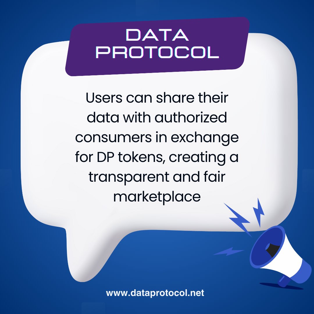 DataProtocoldp's tweet photo. Monetizing Your Data:
A Fair Marketplace with Data Protocol

Data Protocol
Pre- Sale  5 Hours To go🚀
Stay Tuned ....

🌐 https://t.co/46jJgYAHE1

#dptoken #dataprotocol #dataprotocoltoken #presale #blockchain #dataMonetizing https://t.co/BtmDJJsKv4