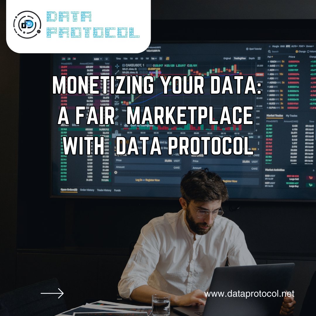 DataProtocoldp's tweet photo. Monetizing Your Data:
A Fair Marketplace with Data Protocol

Data Protocol
Pre- Sale  5 Hours To go🚀
Stay Tuned ....

🌐 https://t.co/46jJgYAHE1

#dptoken #dataprotocol #dataprotocoltoken #presale #blockchain #dataMonetizing https://t.co/BtmDJJsKv4