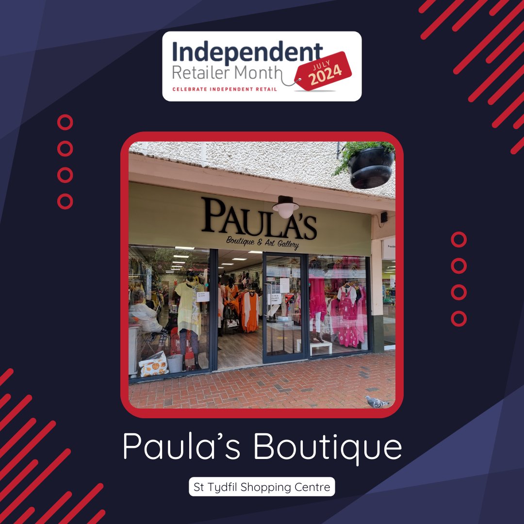 Visit Independent Retailer Paula's Boutique and Art Gallery for unique and quirky women's clothing, footwear, and accessories ❤️ 

#indieretail24 #indieretailuk