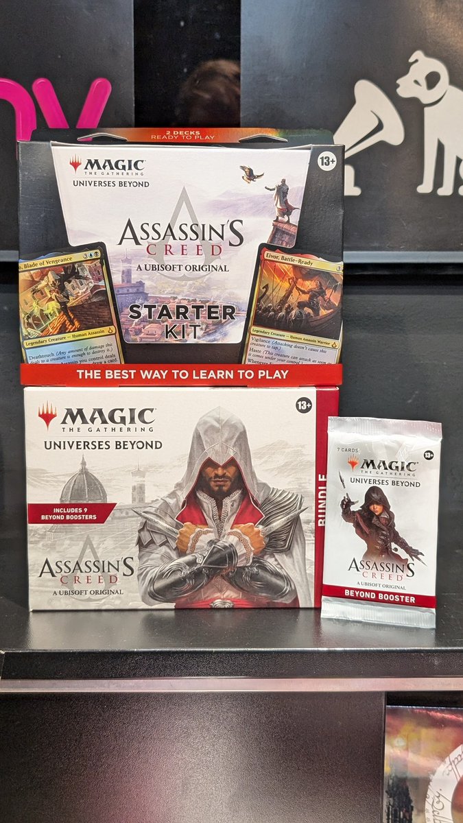 Don't act like you're not impressed 😏😎

#magicthegathering #assassinscreed #universesbeyond #ezio #assassinscreedshadows
