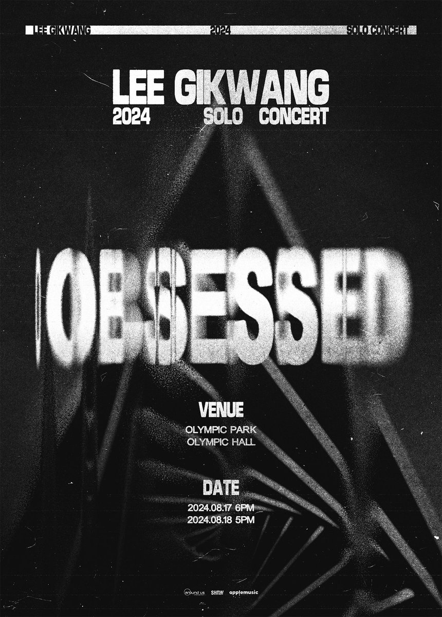 Highlight_AUent's tweet photo. [안내] LEE GIKWANG LIVE 2024 [Obsessed] 티켓 오픈 및 예매 페이지 오픈 안내

벗어나지 못할 가장 뜨겁고 강렬한 여름,
행복한 기억 속에 영원히 멈추게 될 우리만의 시간을 함께해 주시길 바랍니다:)

💚 https://t.co/IgIK2Leo6H

#하이라이트 #HIGHLIGHT
#비스트 #BEAST
#이기광 #LEEGIKWANG #Obsessed