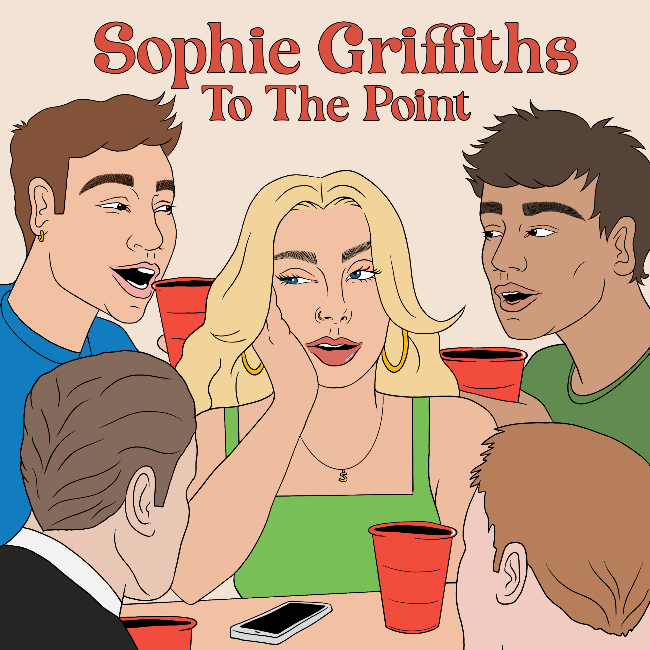ThisisRiverside's tweet photo. Hazel is now live for #RiversideToday &amp; will be playing the latest single from RR fan @sophiegsinger.
 
'To The Point' with a tongue in cheek message. With her trademark wit &amp; astute observations, Sophie invites listeners into a world where mundane small talk takes centre stage. https://t.co/rhforUo8F5