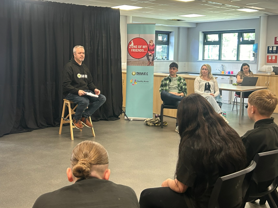 TheHubSchoolER's tweet photo. Thank you @theatredramatic for visiting our Welton site yesterday to deliver a workshop on vaping, alcohol and violence! https://t.co/vPV2WoMfRk