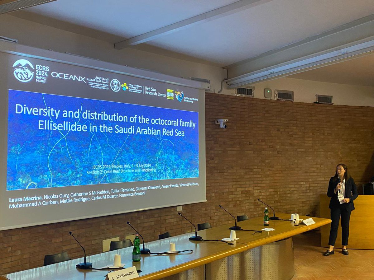 Some last presentations from yesterday. 
<a href="/lauramacrina/">Laura Macrina</a> showed some cool preliminary results from her PhD on the octocoral family Ellisellidae 

<a href="/Ecrs2024/">ECRS 2024</a> #ecrs2024