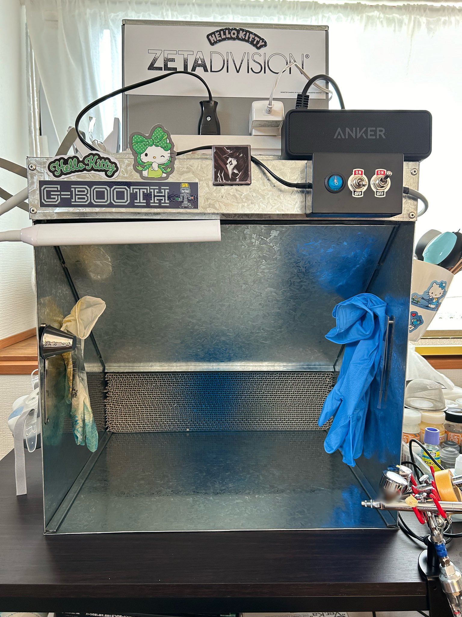 特価ブランド 塗装ブース G-BOOTH すくわ 特注相談 模型製作用品