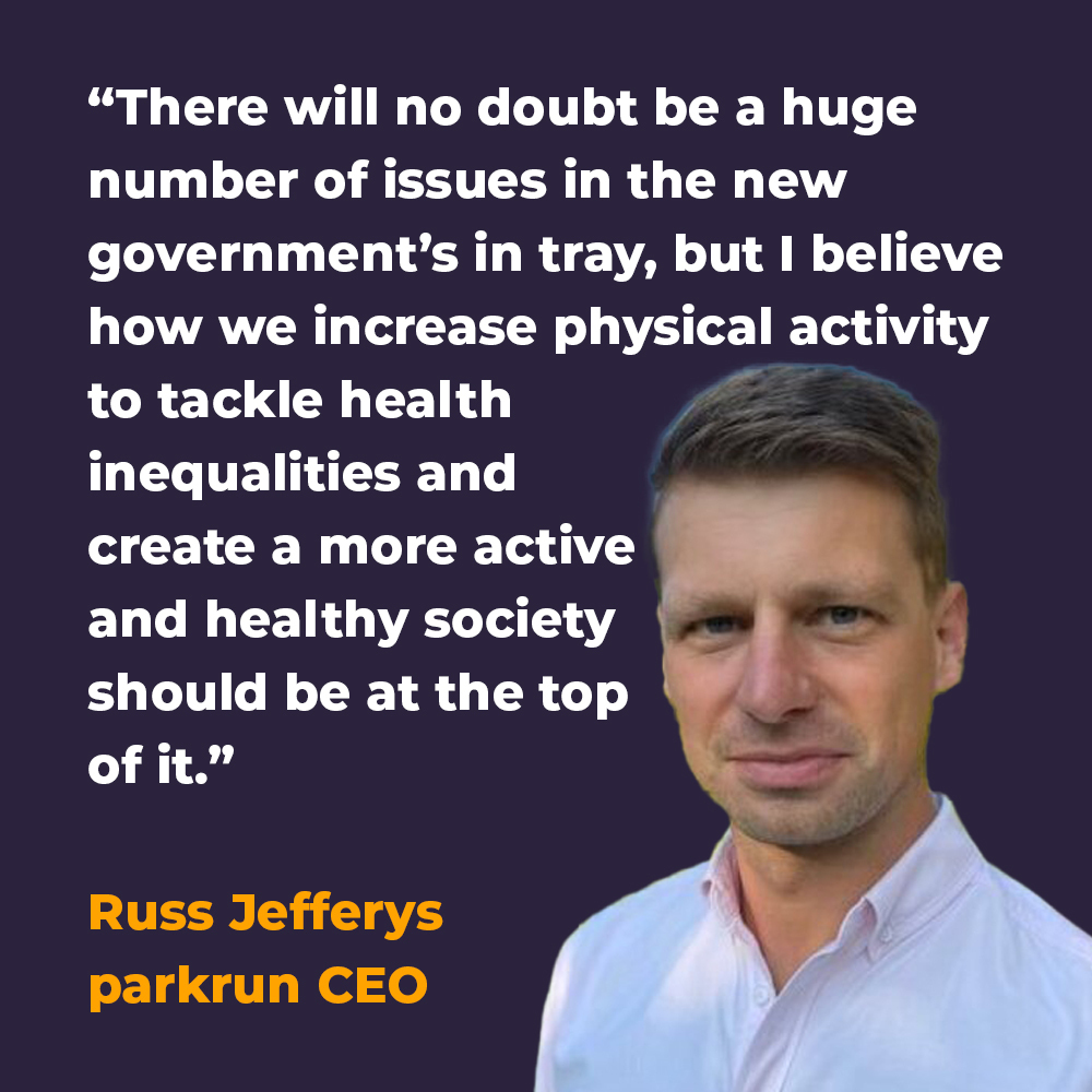 "We welcome the opportunity of working with the new government in the months and years ahead" - A message from parkrun CEO, Russ Jefferys. 

Read more here: parkrun.me/c8aso