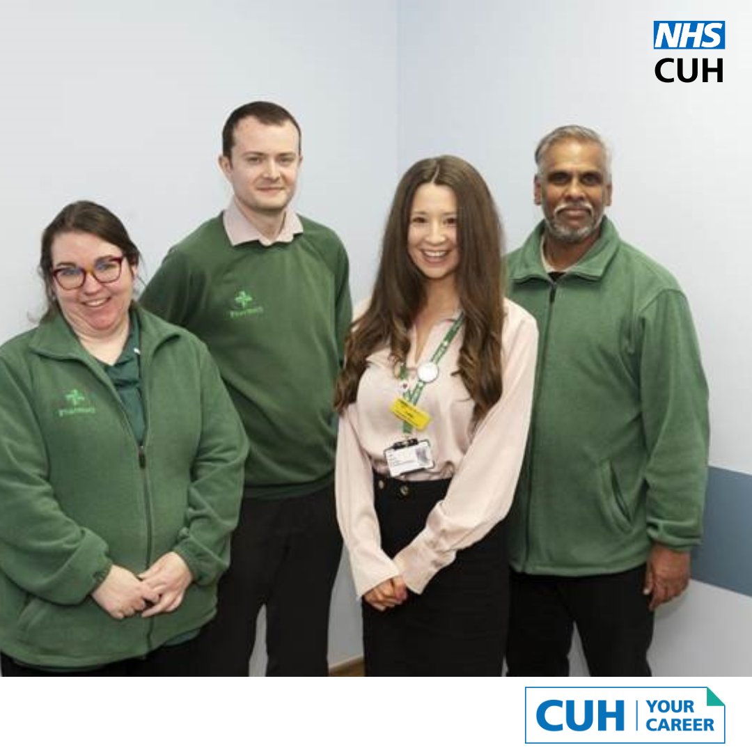 CUH_Careers's tweet photo. Pharmacy Technician - Clinical Services💊
We are offering an opportunity for Pharmacy Technicians to join our Clinical Team.
To read about one of our staff's experience in this role please see my CUH story: https://t.co/vdyh3dhMeb
For more information and to apply: https://t.co/EaT1nyMgQ0
Want more information? - We are excited to host TWO virtual on-line visits via Teams which we will run before this vacancy closes, during the visit you will have the opportunity to meet the team.
Join us on Tuesday 9th July -  1pm to 1.30pm or Monday 15th July -  2pm to 2.30pm – to reserve your space register using this link: https://t.co/vly6iJ59ZX
Closing date: 18/07/24‼