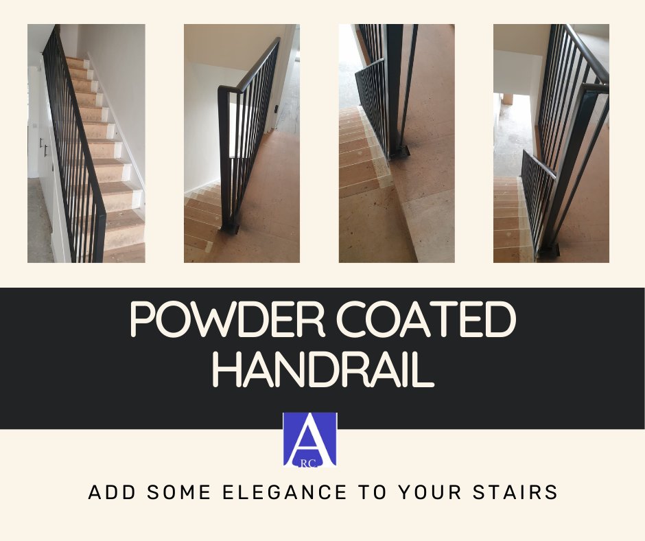 Arc Fabrications (@arcfablondon) on Twitter photo Our team fabricated and installed this powder coated handrail to complete the perfect look for this staircase.
Contact us today if you want to add some elegance to your stairs!
arcfabrications.com
sales@arcfabrications.com Our team fabricated and installed this powder coated handrail to complete the perfect look for this staircase.
Contact us today if you want to add some elegance to your stairs!
arcfabrications.com
sales@arcfabrications.com
